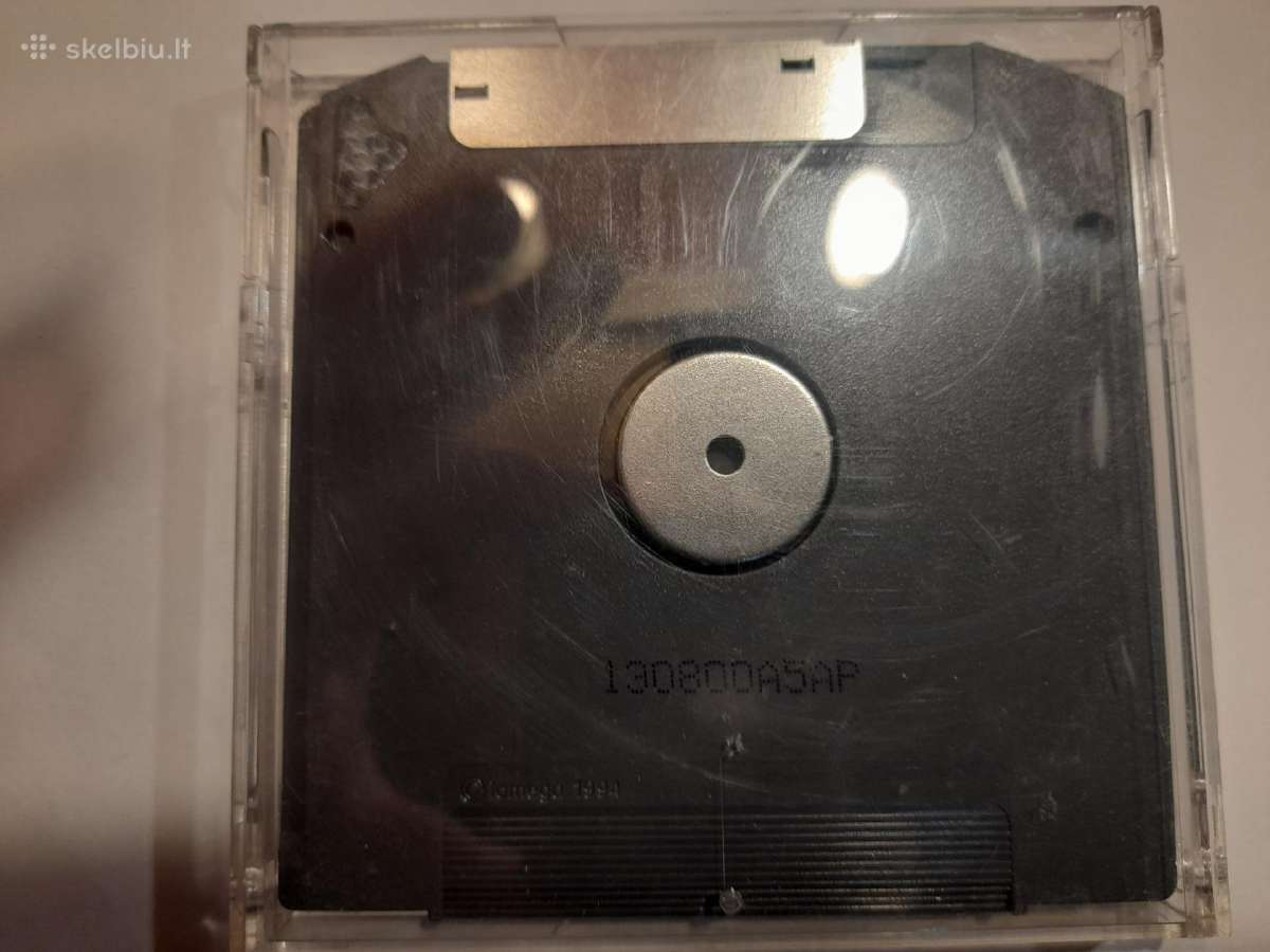 Zip diskeliai iomega 100mb - nuotraukos Nr. 2