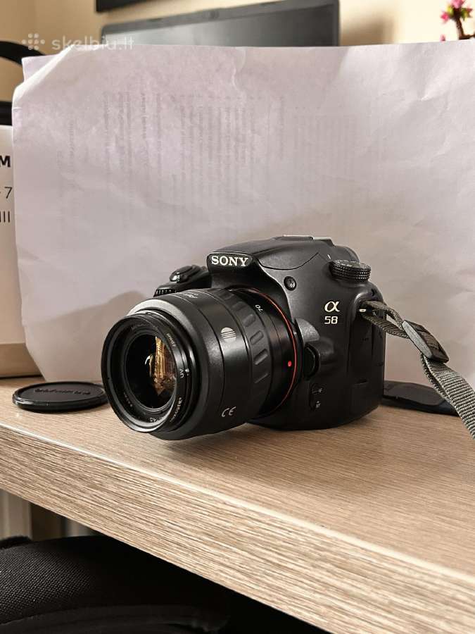 Sony alpha a58 + minolta lens 35-70mm