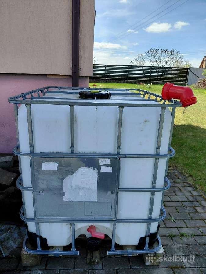 1000 l talpos bačka