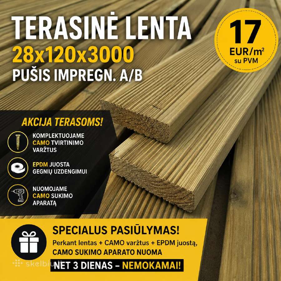 Terasinės lentos