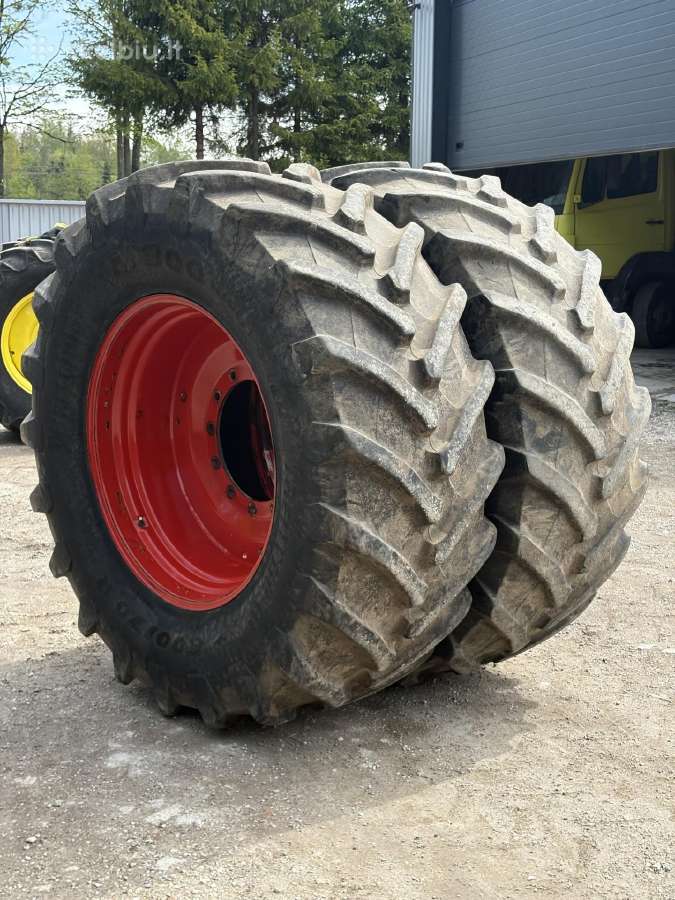 600/70/r34 Trelleborg padangos su ratlankiais