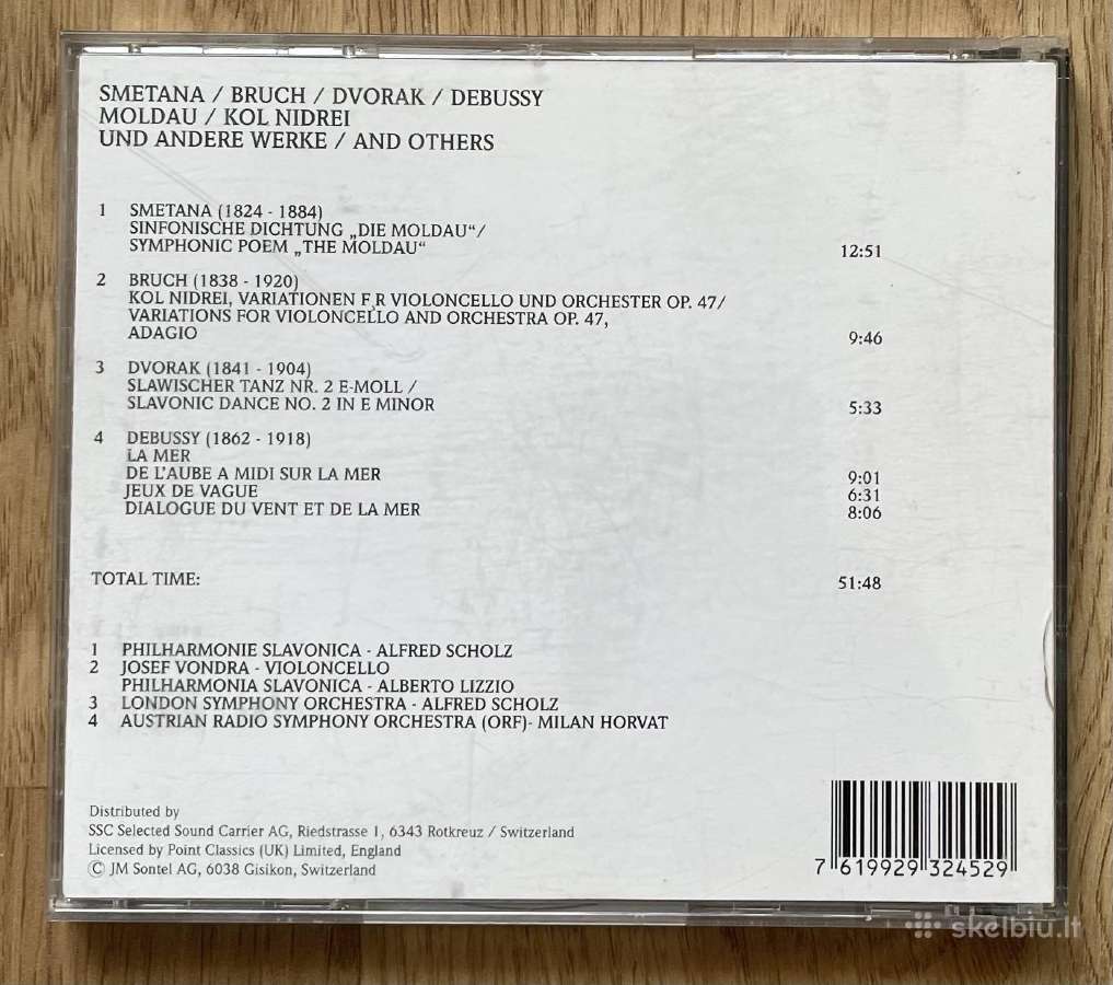 Klasikinės muzikos CD - nuotraukos Nr. 8