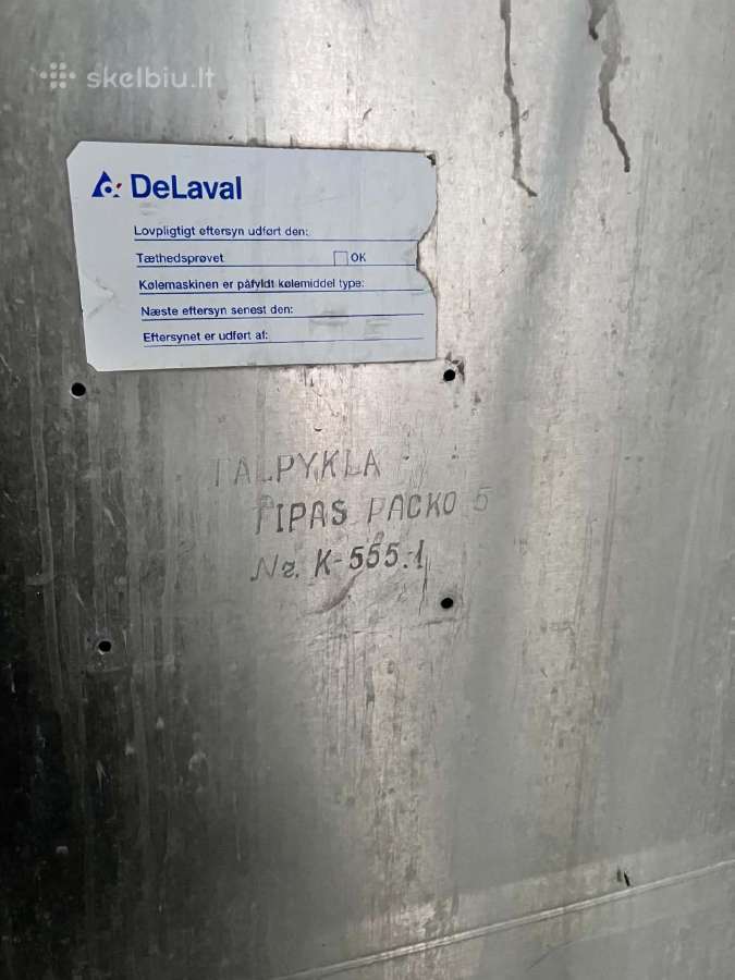 Pieno šaldymo cisterna Packo 5000 l - nuotraukos Nr. 5