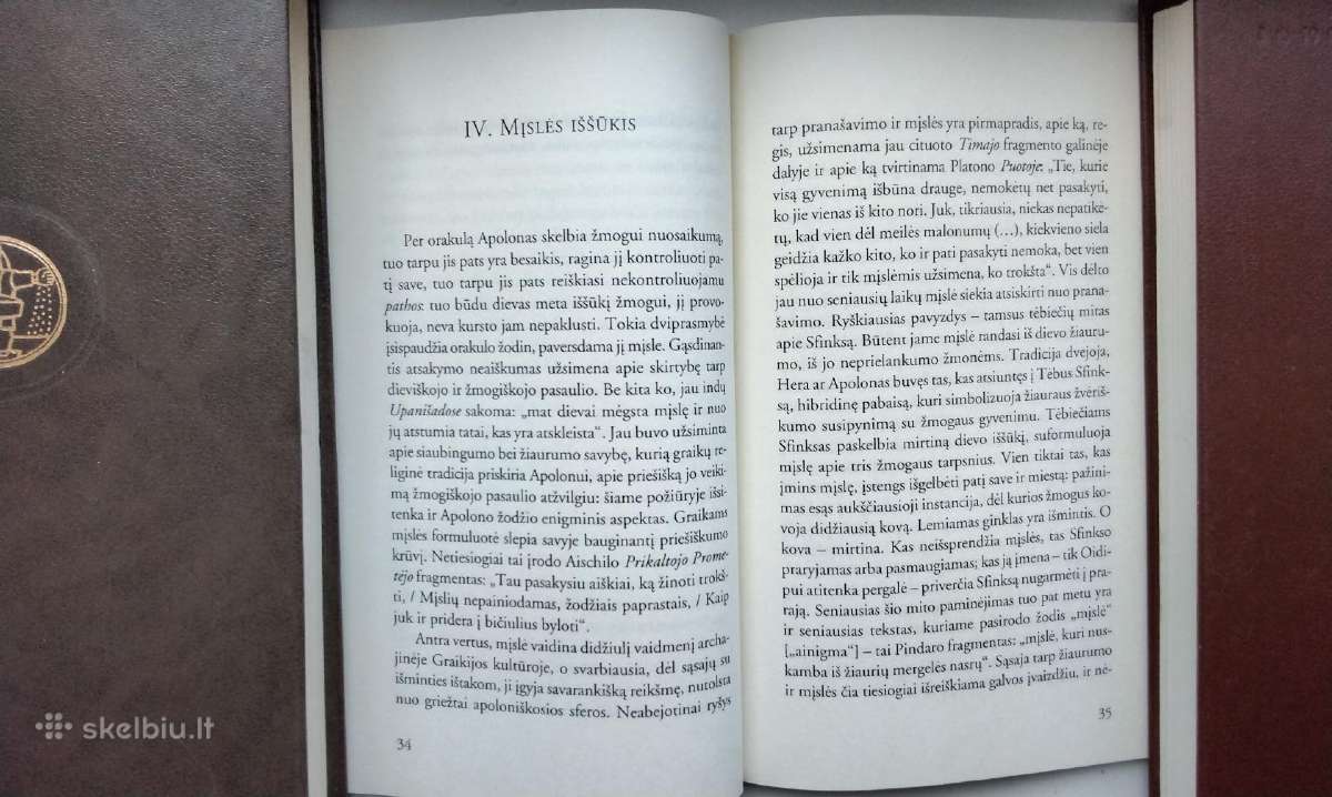 G. Colli. Filosofijos gimimas - nuotraukos Nr. 6