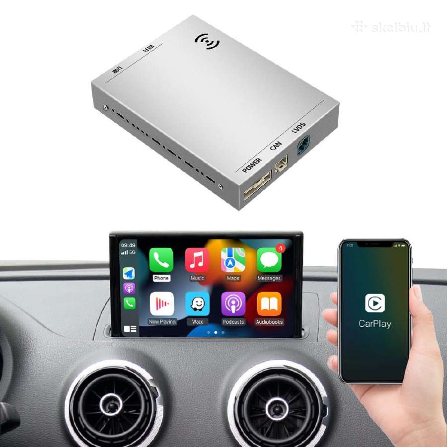 Audi Carplay Android Auto A4 A6 Q5 Q7 Mmi Mib - nuotraukos Nr. 2