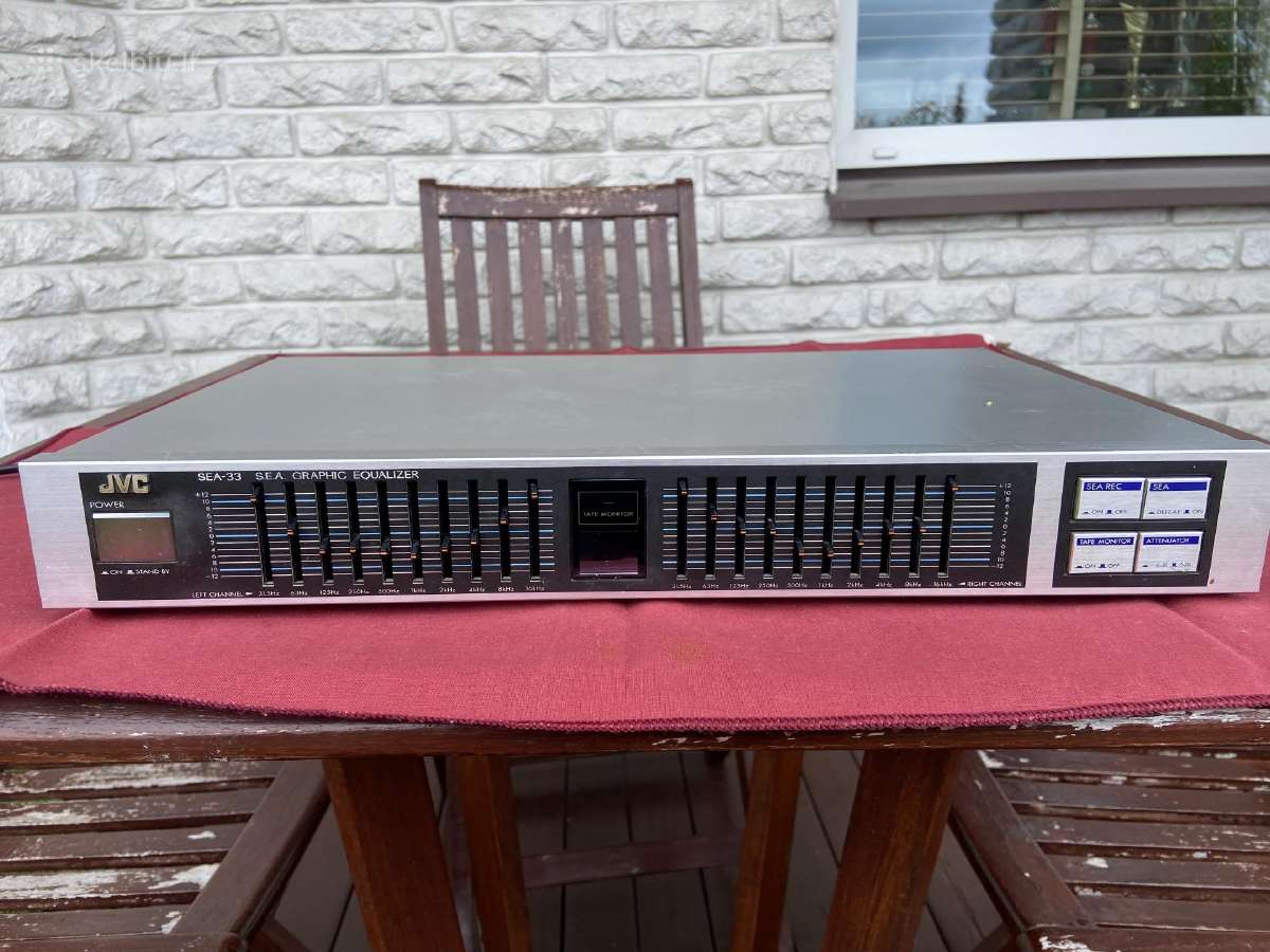 Ekvalaizeris JVC Sea-33