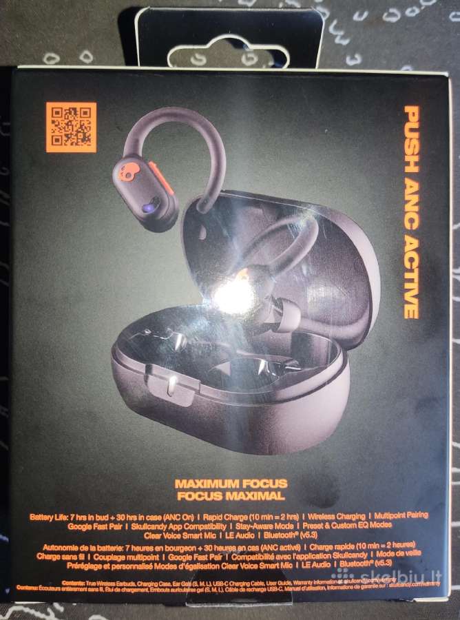 Skullcandy Push Anc belaidės ausinės - nuotraukos Nr. 2