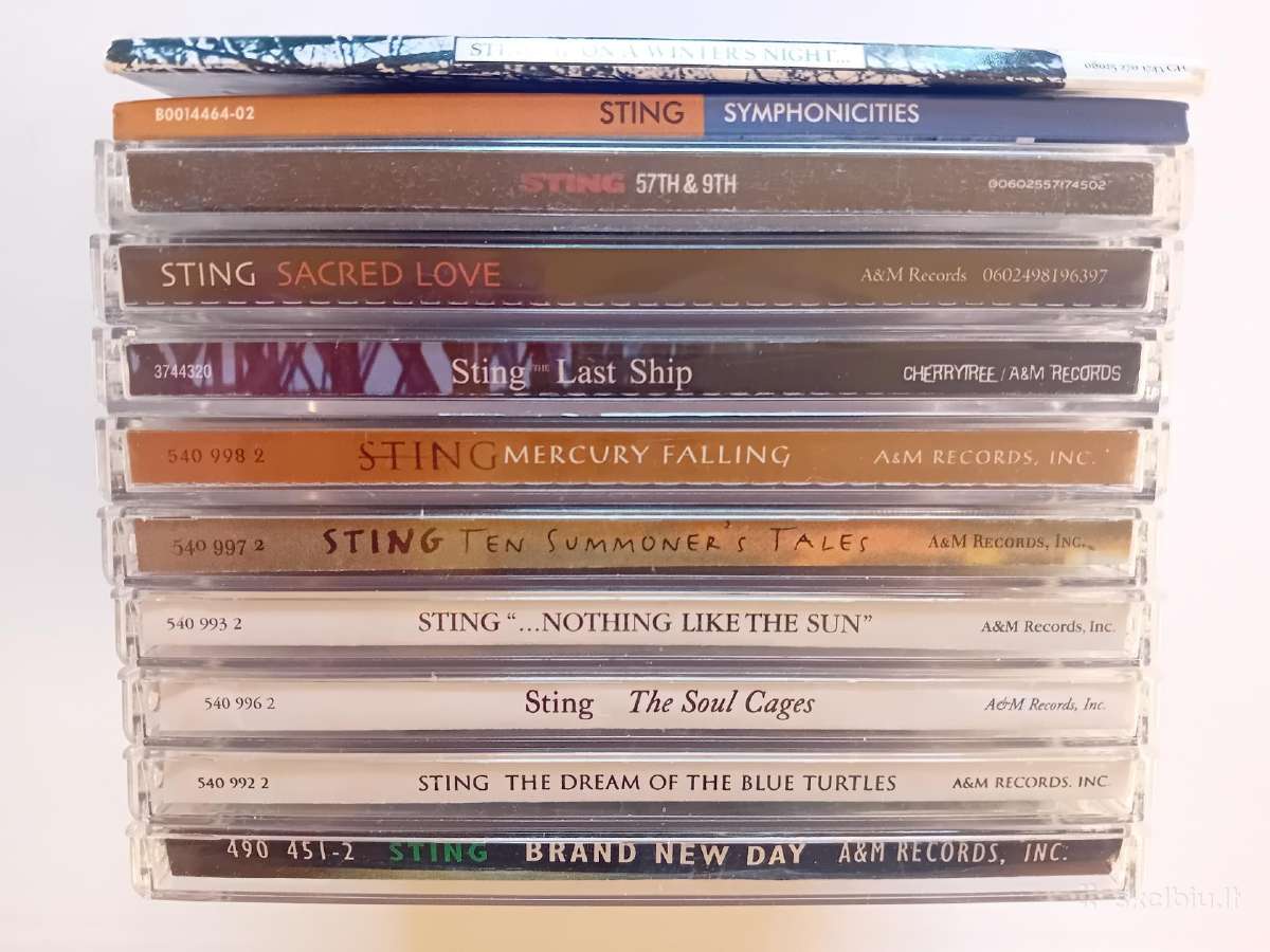 CD muzikos kolekcija