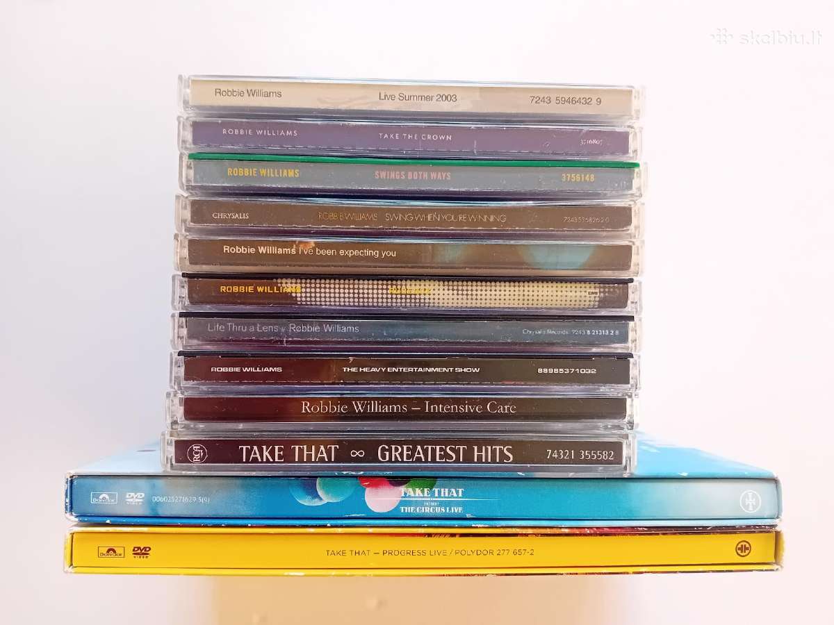 CD muzikos kolekcija