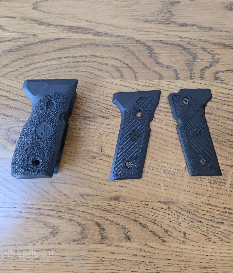 Beretta kriaunos: M9, 92x - originalios + gumines