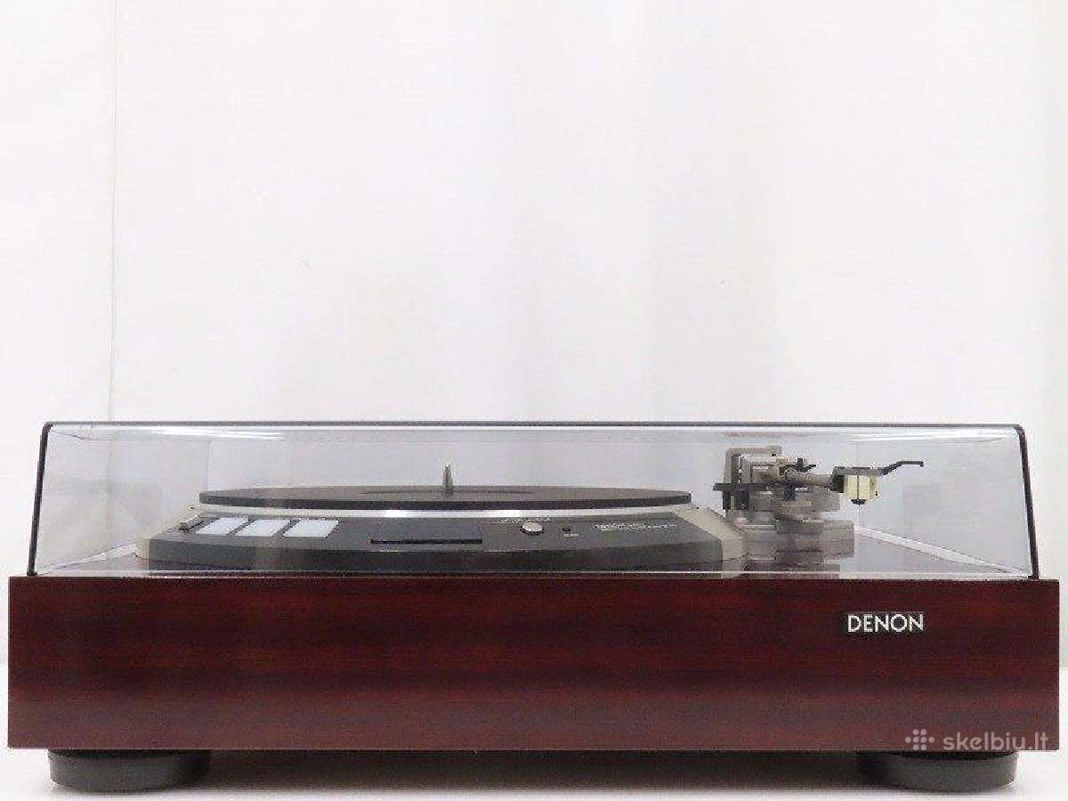 Denon Dp-60l su originalia reta Dl-303 Mc galvute