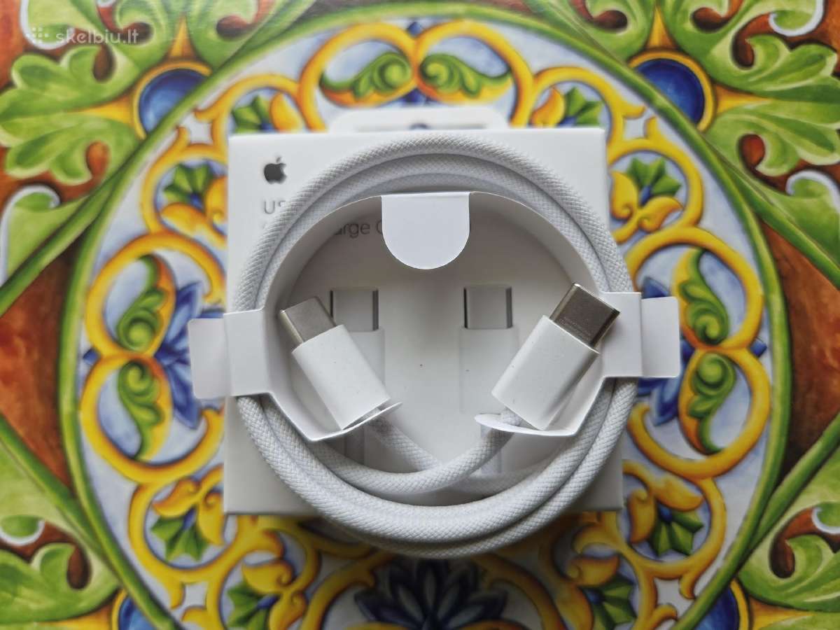 Apple Pakrovėjas (blokelis) ir Usb laidas - nuotraukos Nr. 5