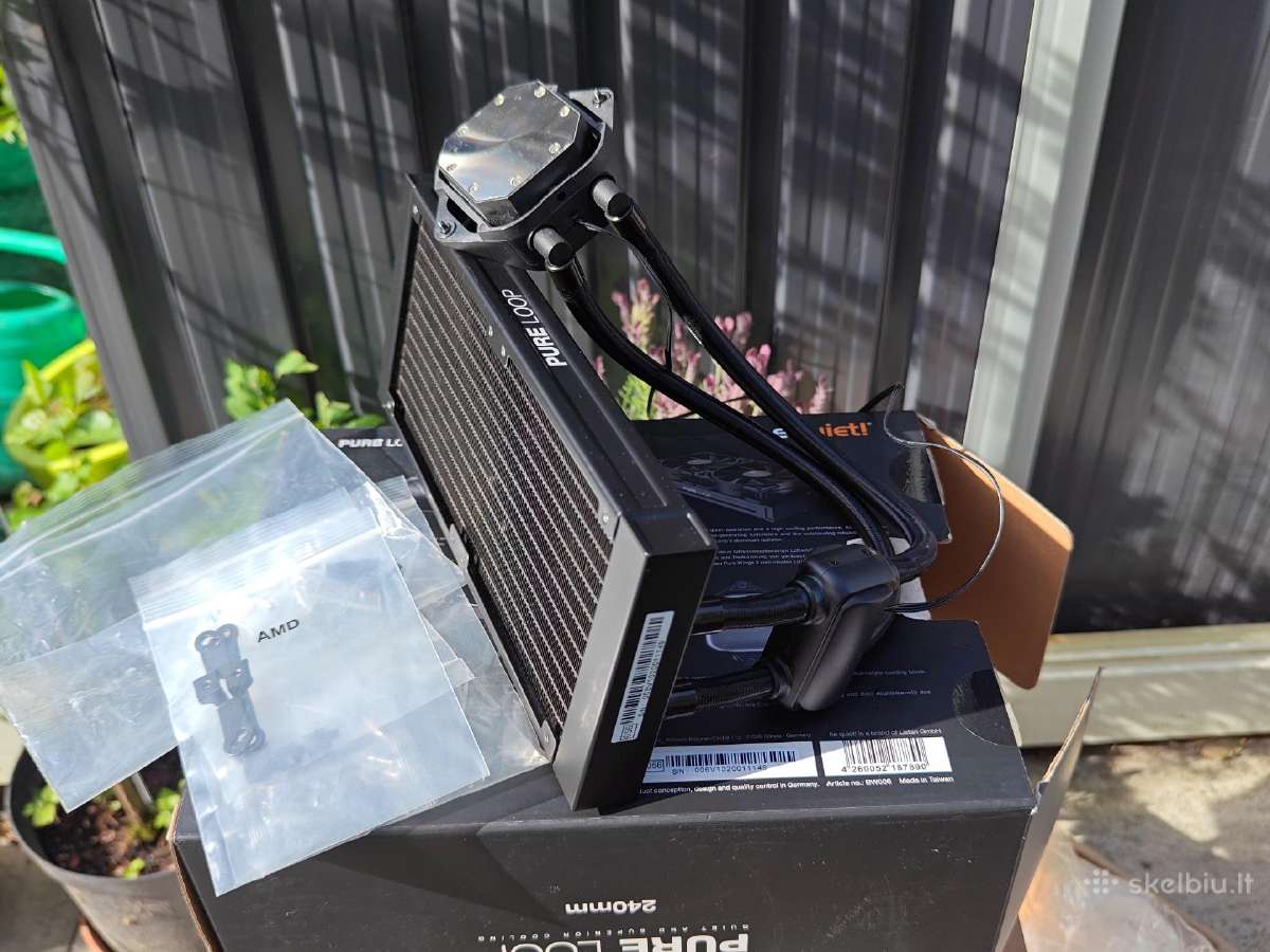 Be quiet! Pure Loop 240mm Aio Cpu Cooler - nuotraukos Nr. 2