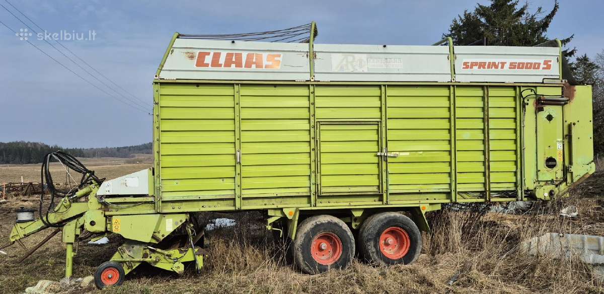 Rinktuvas Claas Sprint 5000s