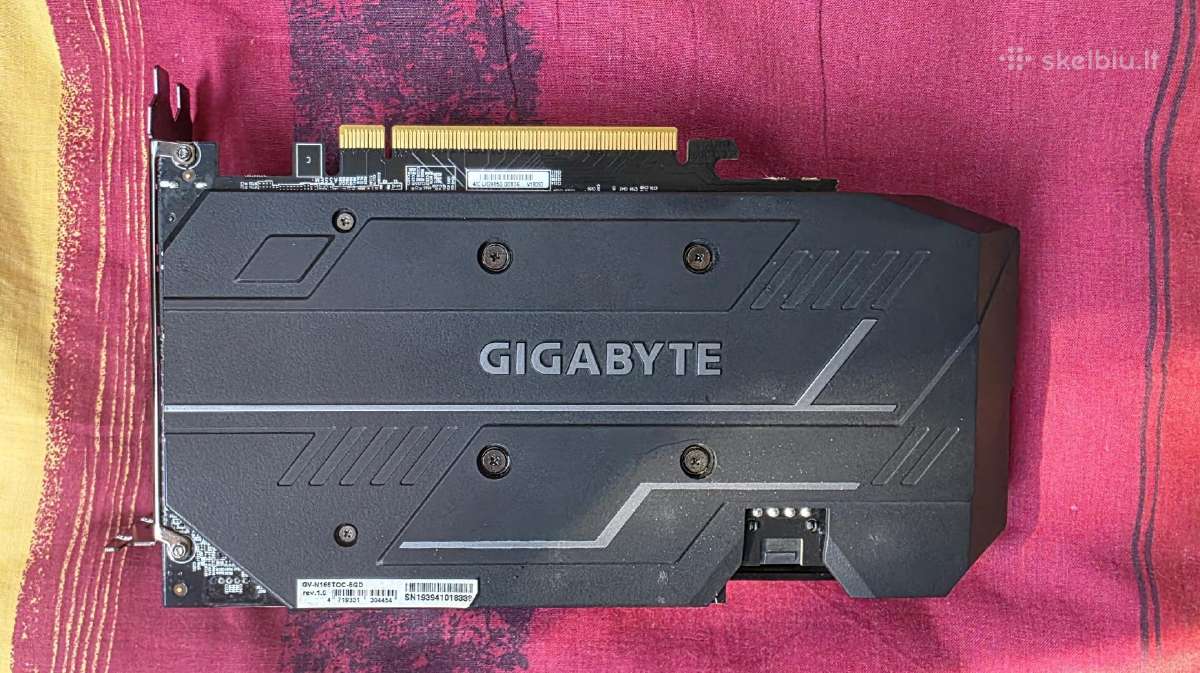 Gigabyte Geforce Gtx 1660 Ti 6gb - nuotraukos Nr. 2
