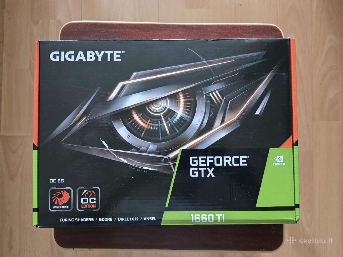 Gigabyte Geforce Gtx 1660 Ti 6gb - nuotraukos Nr. 6