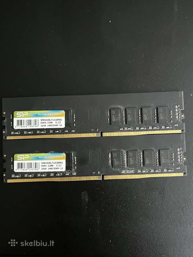 Parduodu Ddr4 RAM 2x16gb