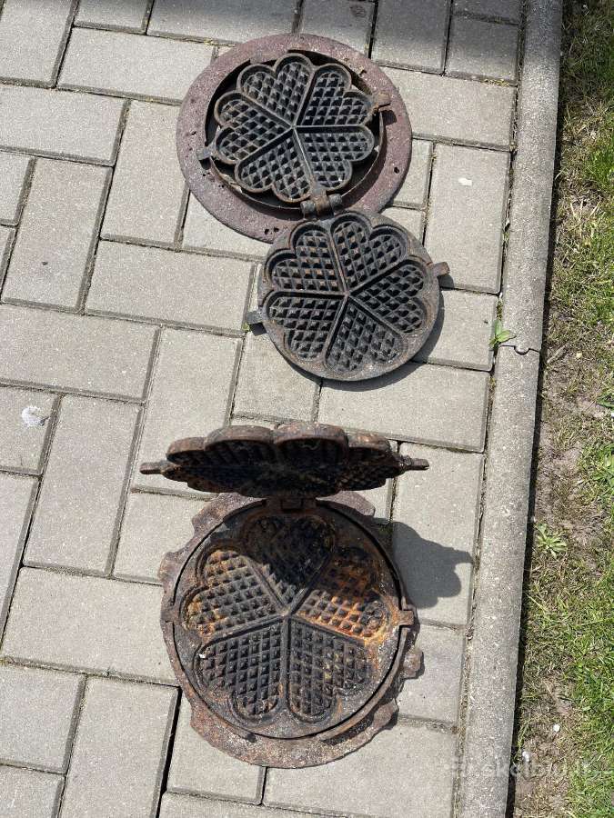Senovinės špyžinės vaflinės