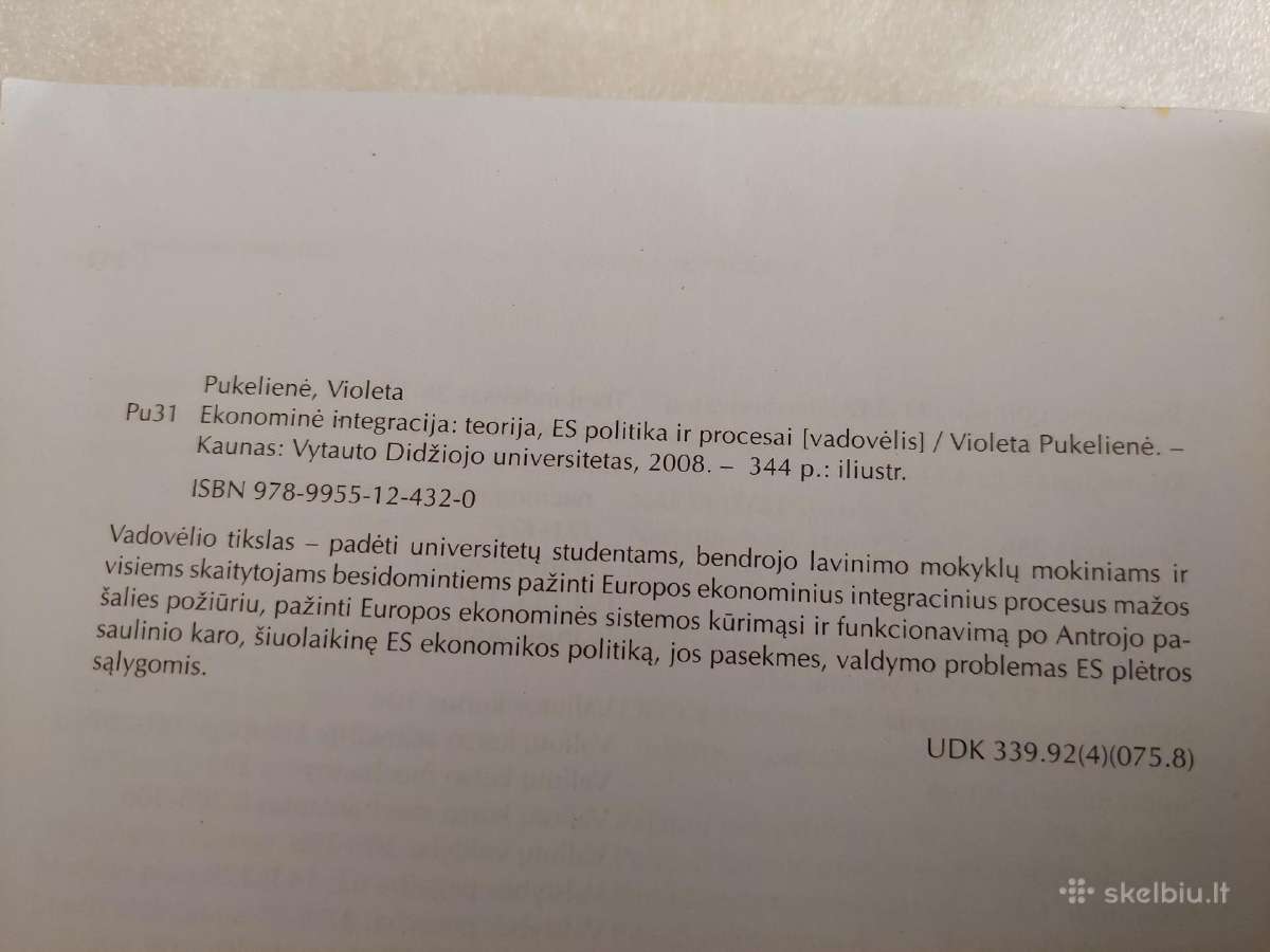 Ekonominė integracija - nuotraukos Nr. 6
