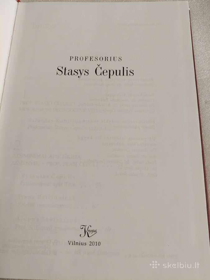 Profesorius Stasys Čepulis - nuotraukos Nr. 2
