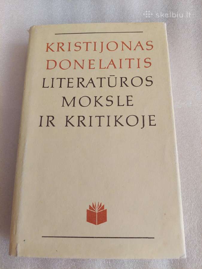 K. Donelaitis literatūros moksle ir kritikoje