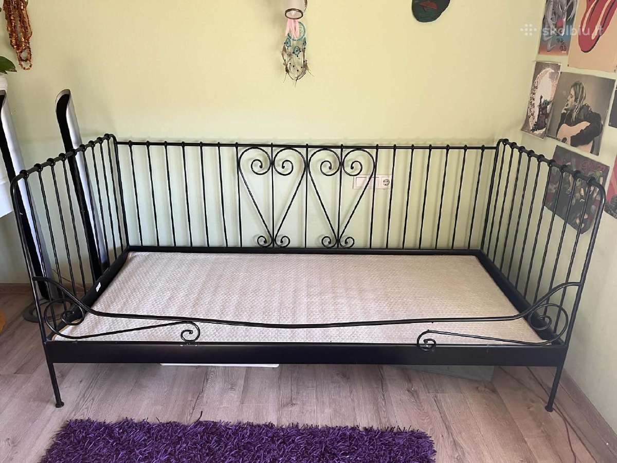Ikea metalinė viengulė lova