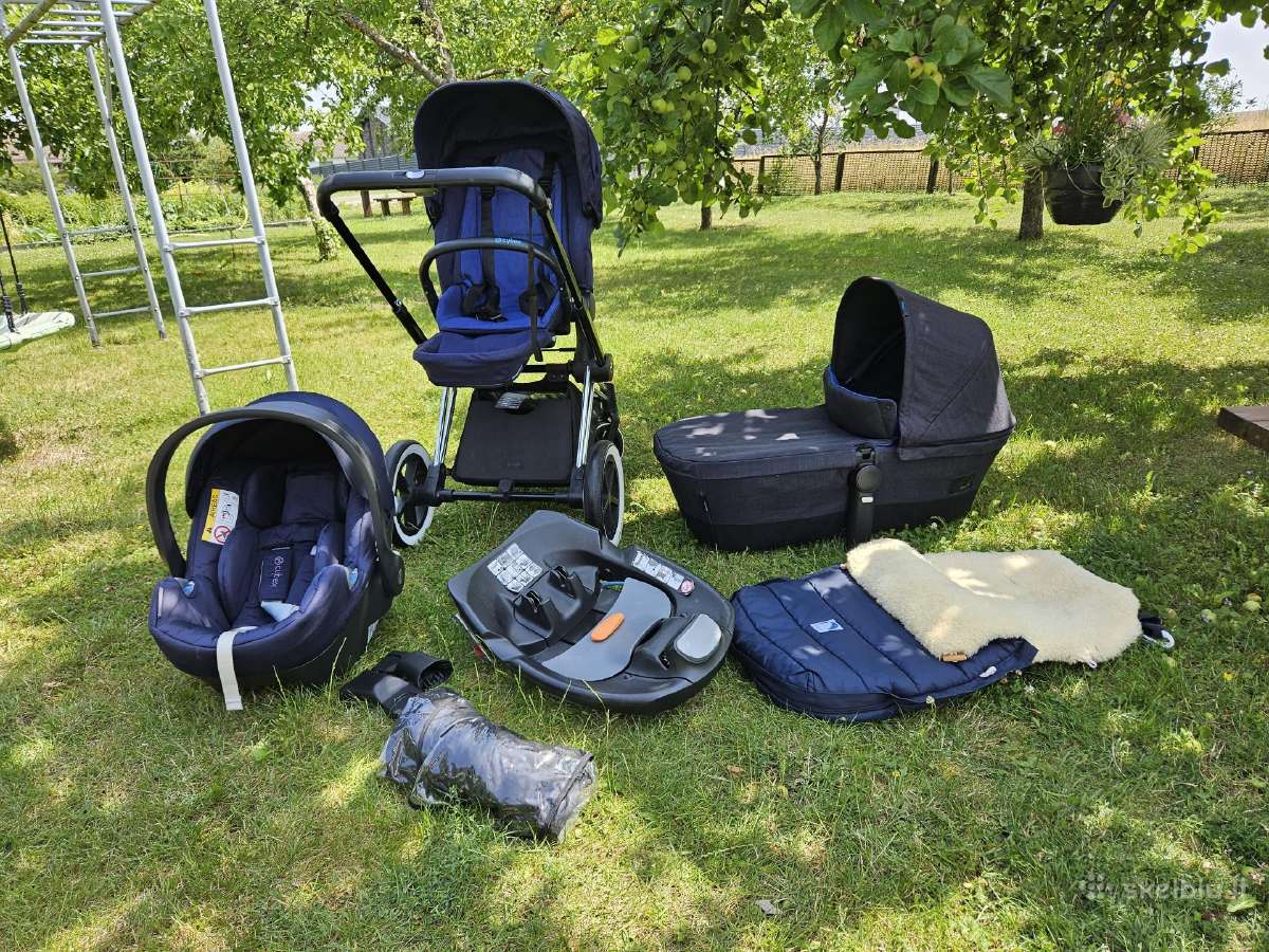 Vežimėlis Cybex Priam 3in1 vežinėlis + autokėdutė