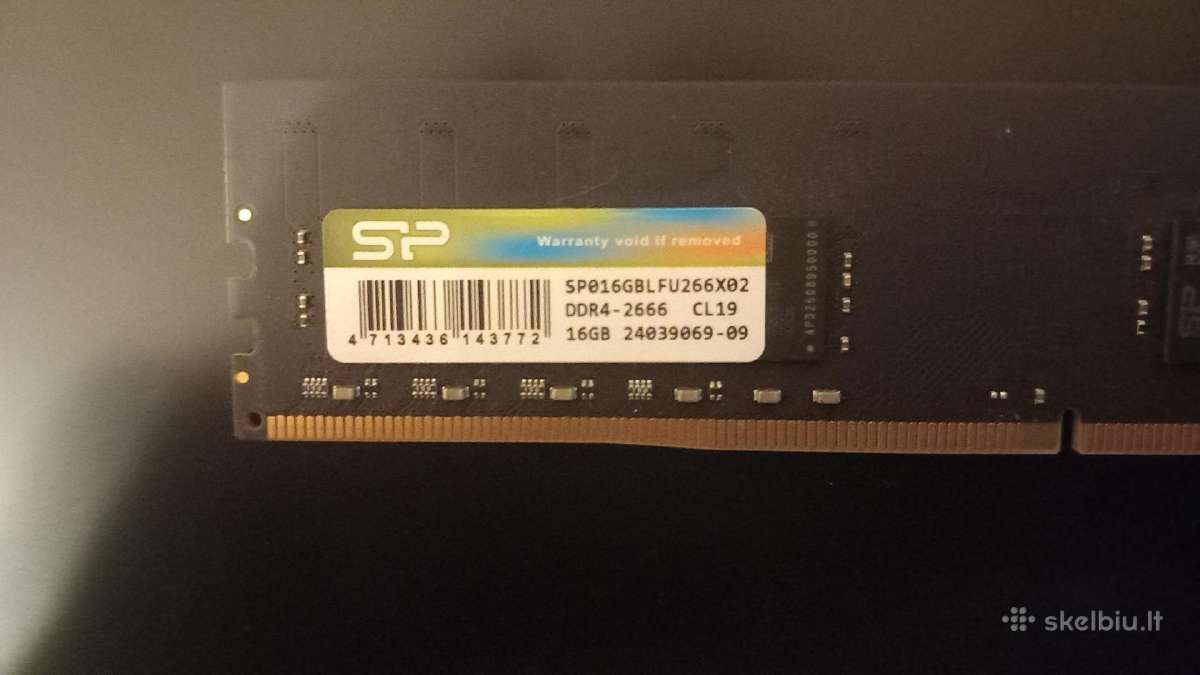 16gb RAM Ddr4