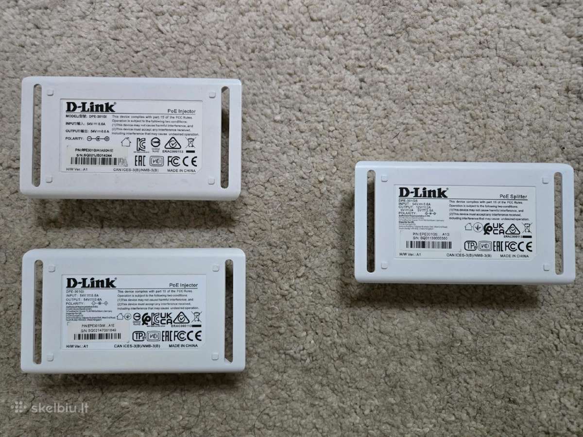 Dpe-301gs 30w Poe Splitter - nuotraukos Nr. 2