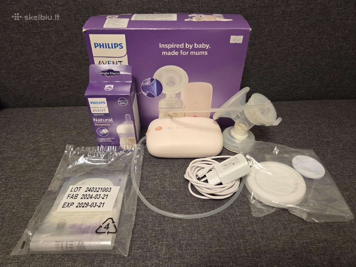 Philips Avent elektrinis pientraukis Scf395/31