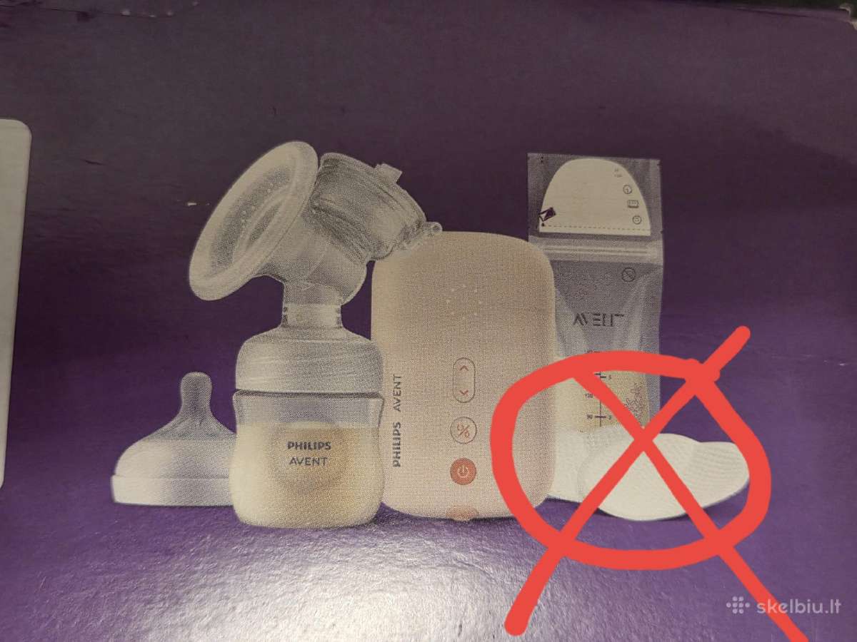 Philips Avent elektrinis pientraukis Scf395/31 - nuotraukos Nr. 2