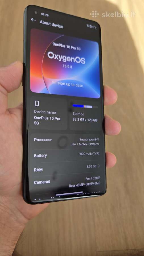 Oneplus 10 Pro 128gb - nuotraukos Nr. 9