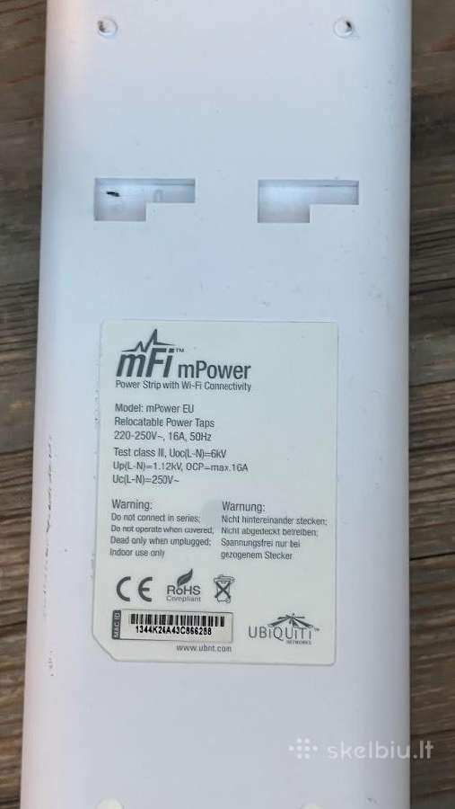 Ubiquiti mfi mpower Eu Wi-fi ilgintuvas - nuotraukos Nr. 2