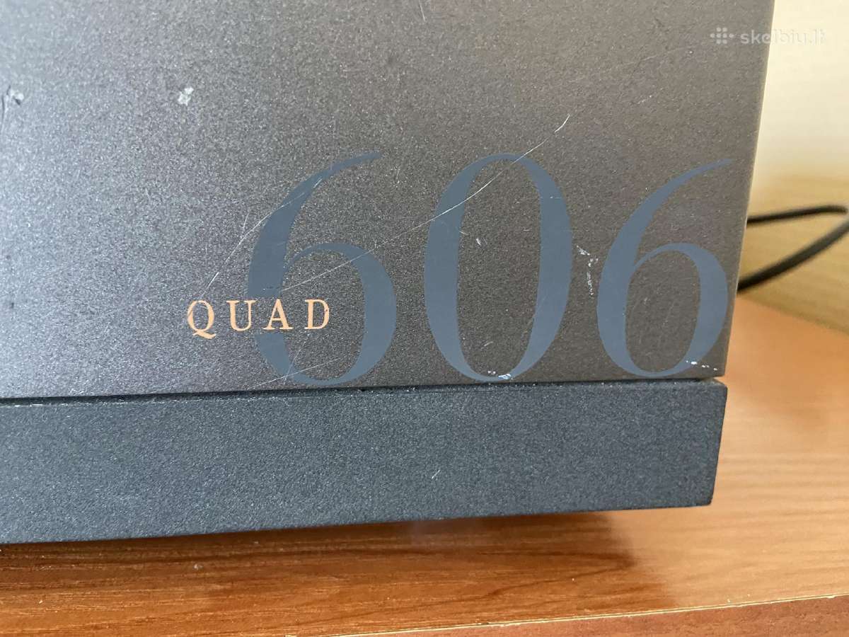 Galios stiprintuvas Quad 606 - nuotraukos Nr. 2