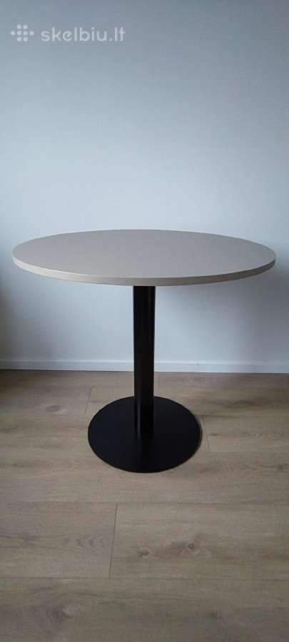 Apvalus stalas 80 cm su 4 kėdėmis - nuotraukos Nr. 2