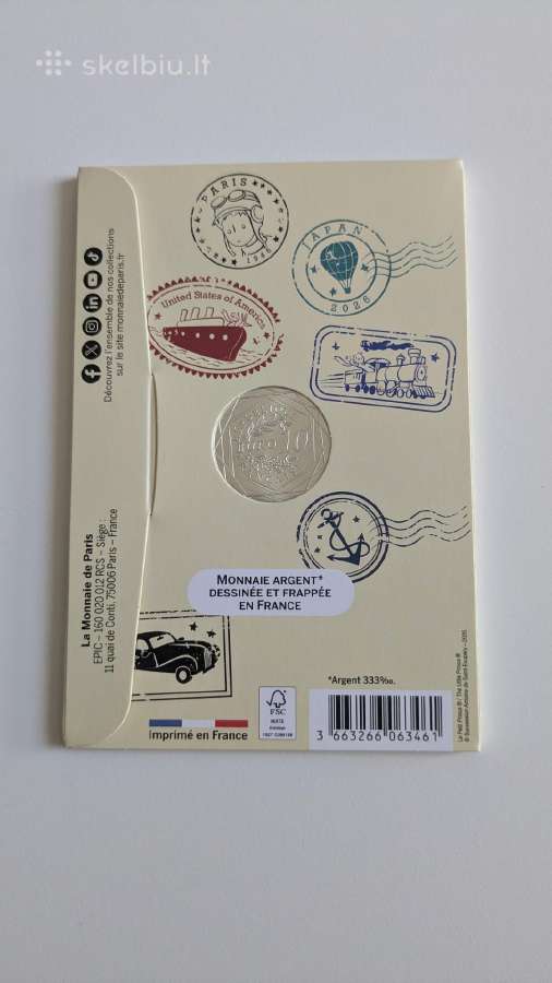Mažasis Princas, 10 € sidabro* moneta, Prancūzija - nuotraukos Nr. 2