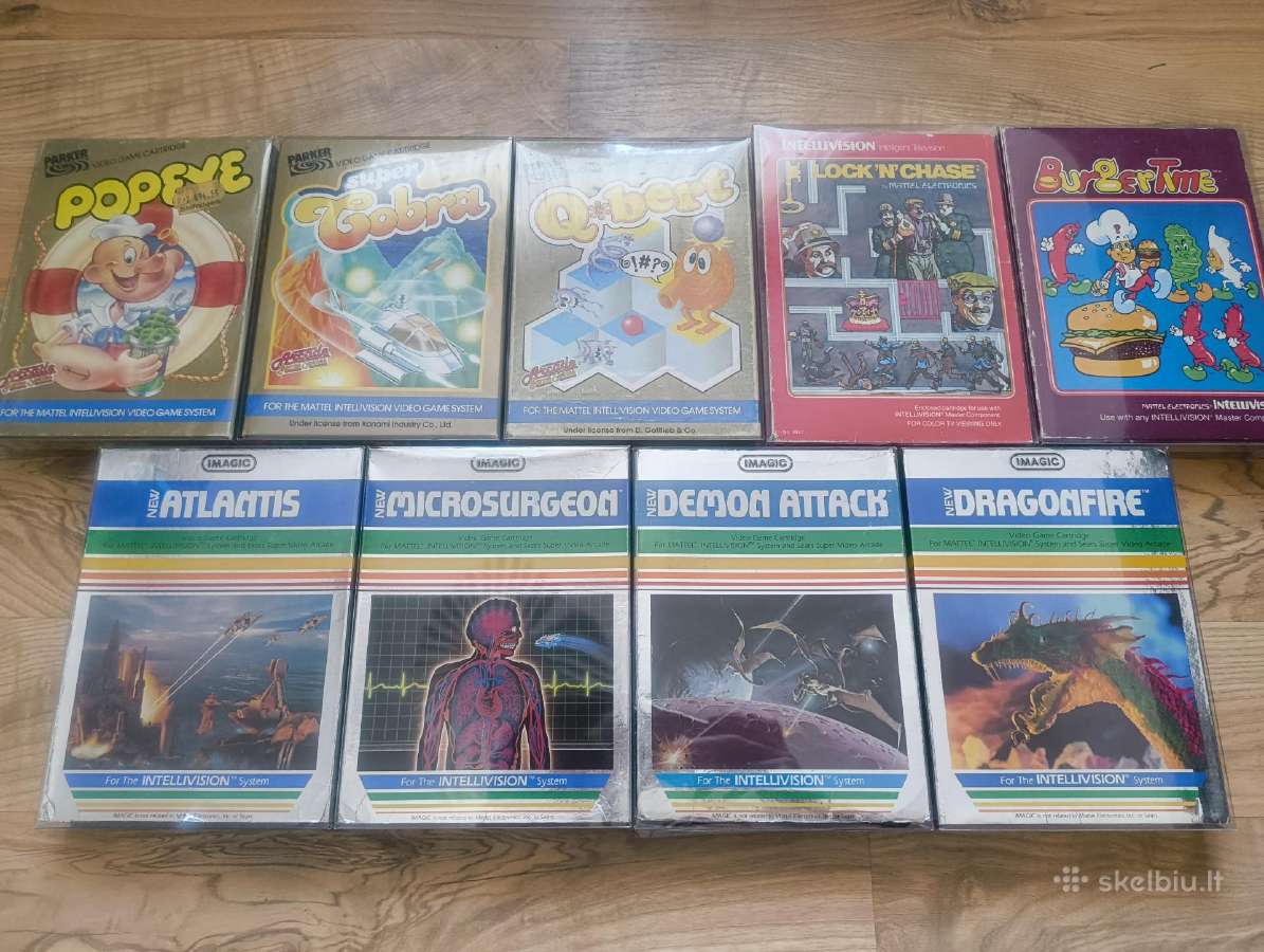 Mattel Intellivision žaidimai