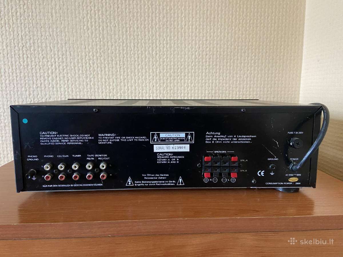 Stiprintuvas Wangine Hva 8030 Concert 300w - nuotraukos Nr. 4