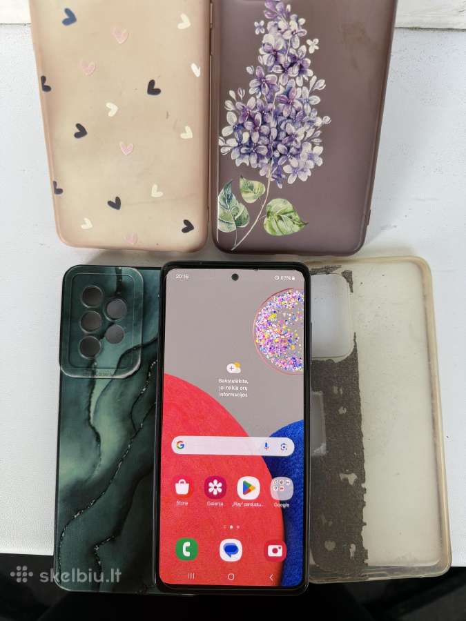 Samsung a52s telefonas