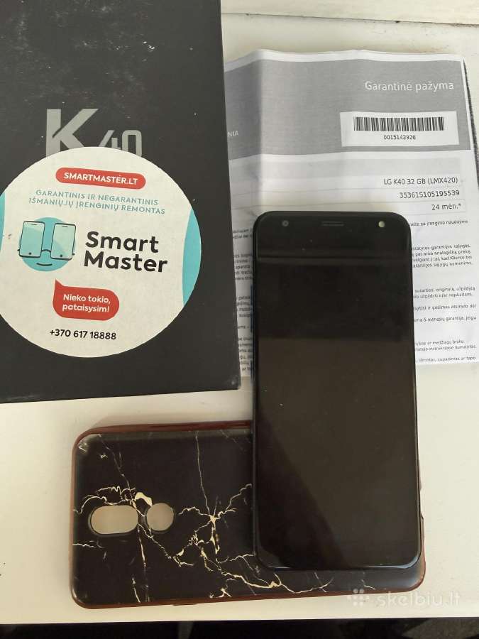 LG k40 telefonas