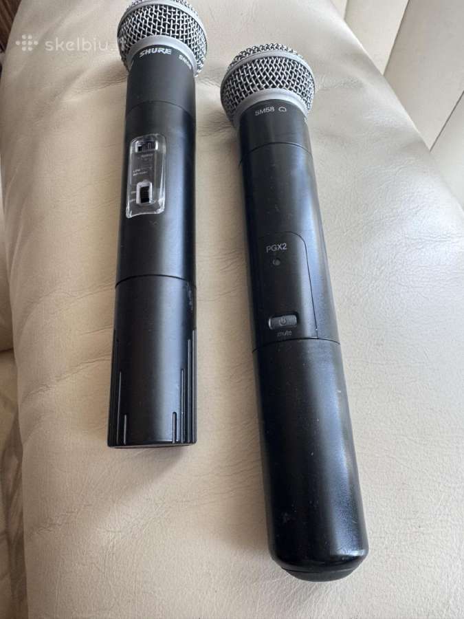 Sennheizer , Shure Sm 58, Pg 58, wire, Beta. - nuotraukos Nr. 21