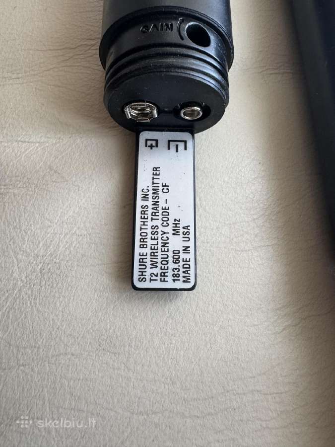 Sennheizer , Shure Sm 58, Pg 58, wire, Beta. - nuotraukos Nr. 22
