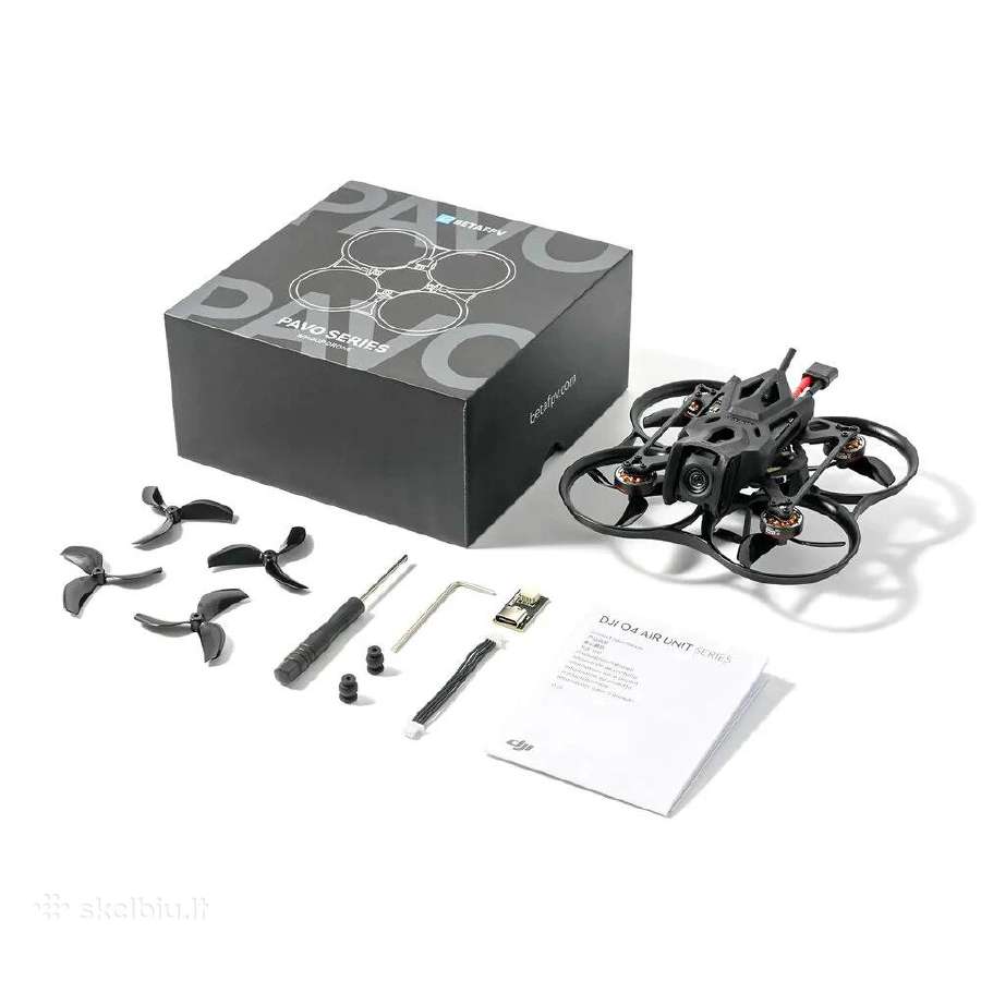 Nauji Betafpv Pavo Dji HD fpv dronai
