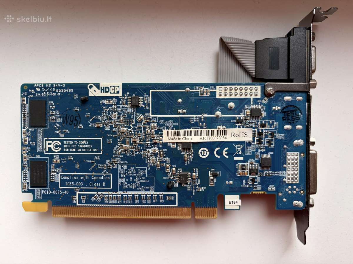 Amd Radeon HD 6450 1gb Ddr3 Pcie vaizdo plokštė - nuotraukos Nr. 2