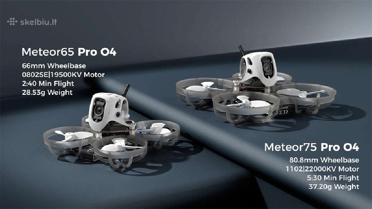 Nauji Betafpv Meteor Dji HD fpv dronai - nuotraukos Nr. 7
