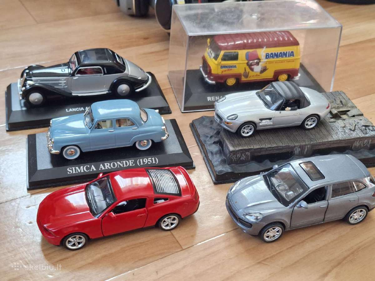 1:43 modelių rinkinys 6vnt.