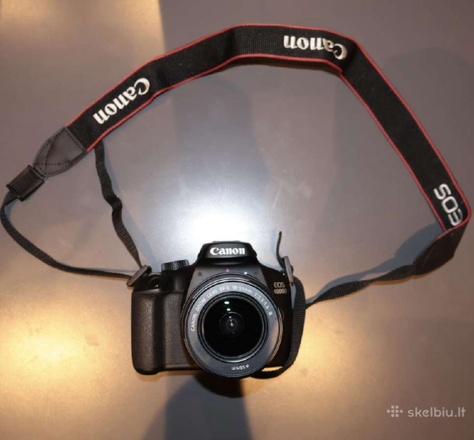 Canon EOS 4000d + efs 18-55mm