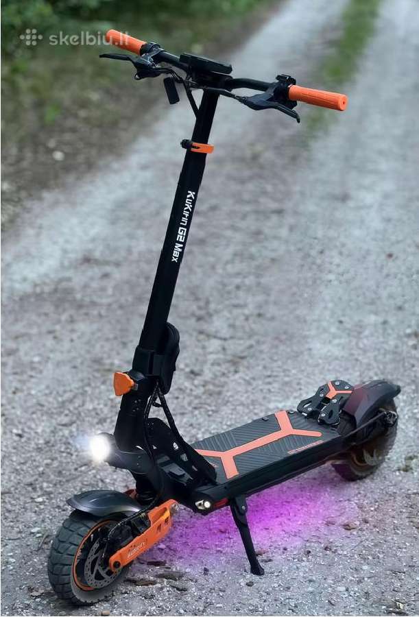 Kugoo Kukirin G2 Max /1000w / 48v / 20ah / 60 km/h - nuotraukos Nr. 3