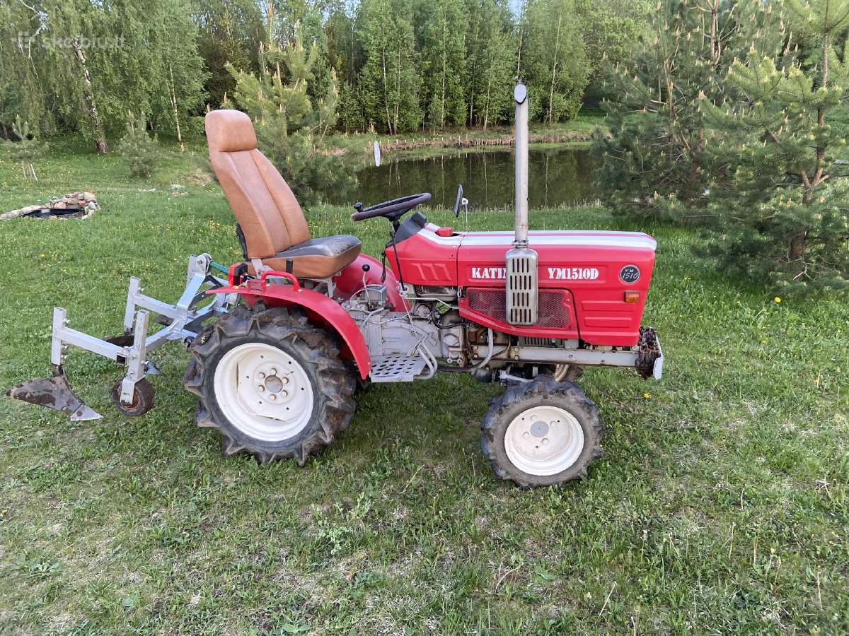 4wd Japoniškas traktoriukas su padargais - nuotraukos Nr. 5