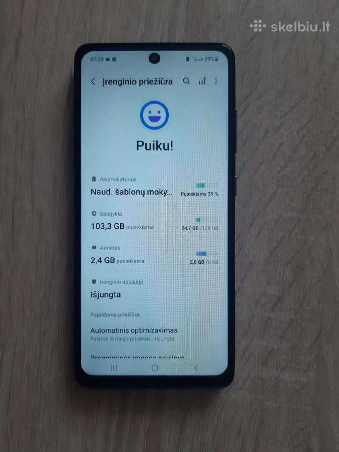 Samsung a52s 128gb - nuotraukos Nr. 6